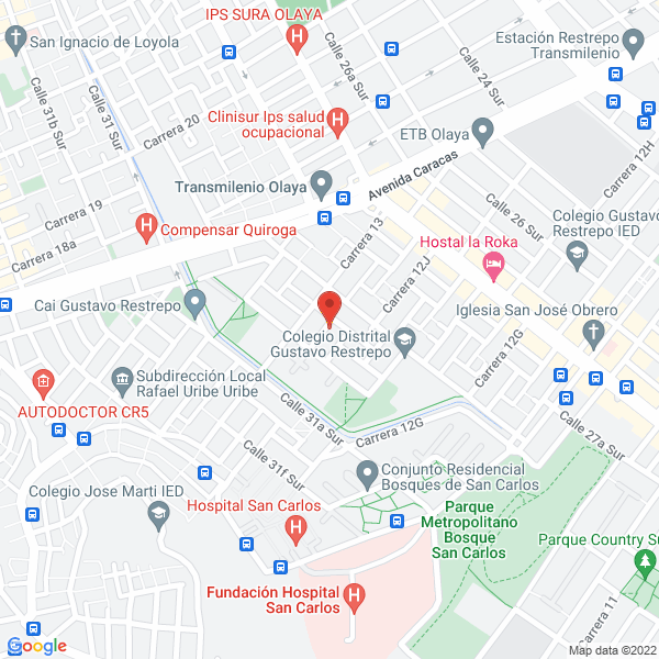 Mapa de Tera Ltda