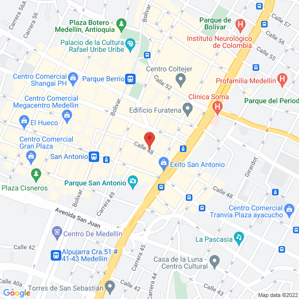 Mapa de Tienda Agropecuaria 2B Sas