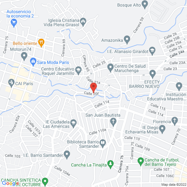 Mapa de Tienda Davicar