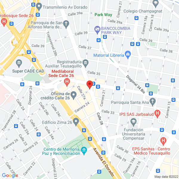 Mapa de Tienda De Café Don Honorio