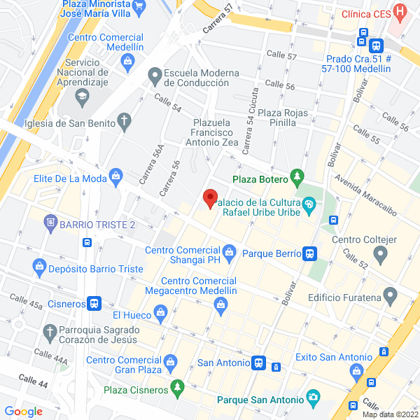 Mapa de Tipograficas Los Andes Ltda