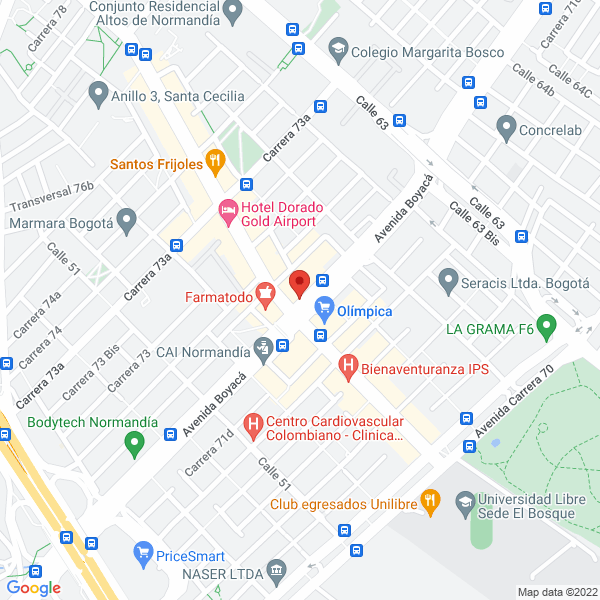 Mapa de Tramitar Ltda