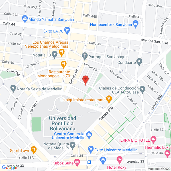 Mapa de Trans Rumbos Ltda.