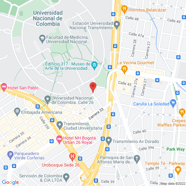 Mapa de Transcomerbal S.A.