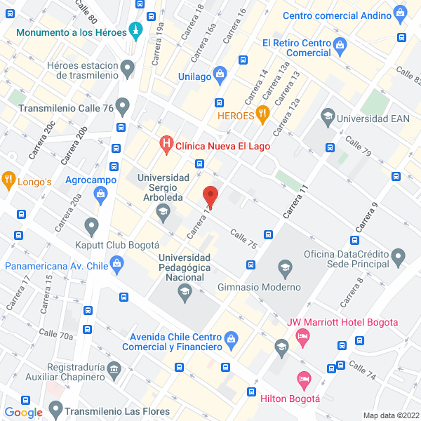 Mapa de Translala S En C