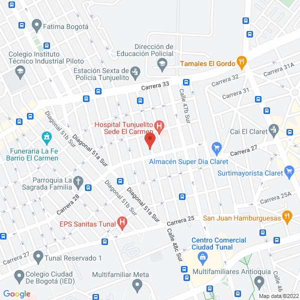 Mapa de Transportes Corredor Ltda