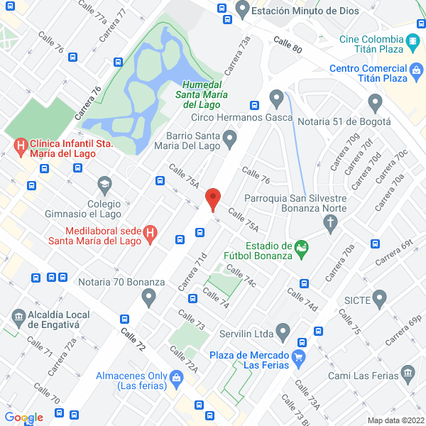 Mapa de Transportes Edicom S A