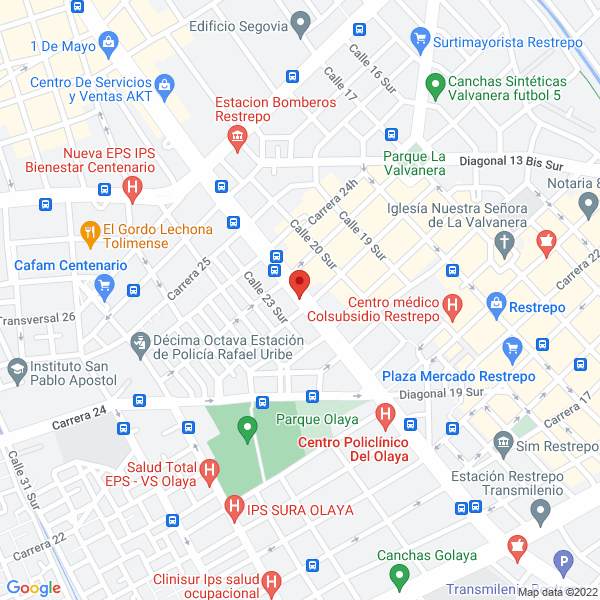 Mapa de Tríplex Y Retales Edgar Pérez López