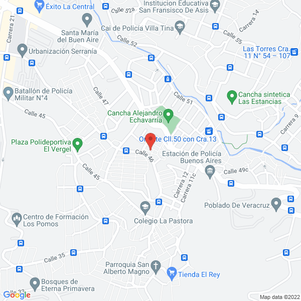 Mapa de Truchas San Juan Ltda.