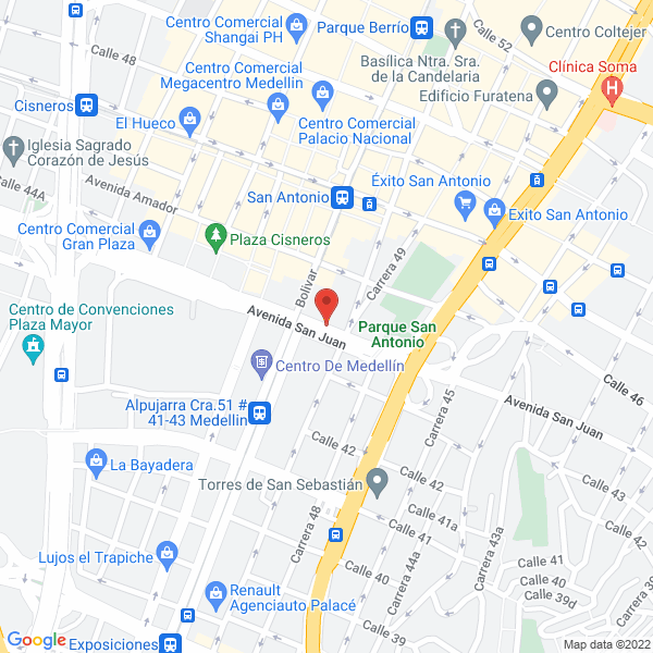 Mapa de Union Industrial