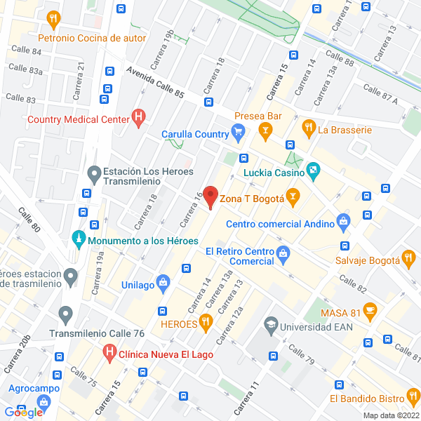 Mapa de Unipromed Ltda.