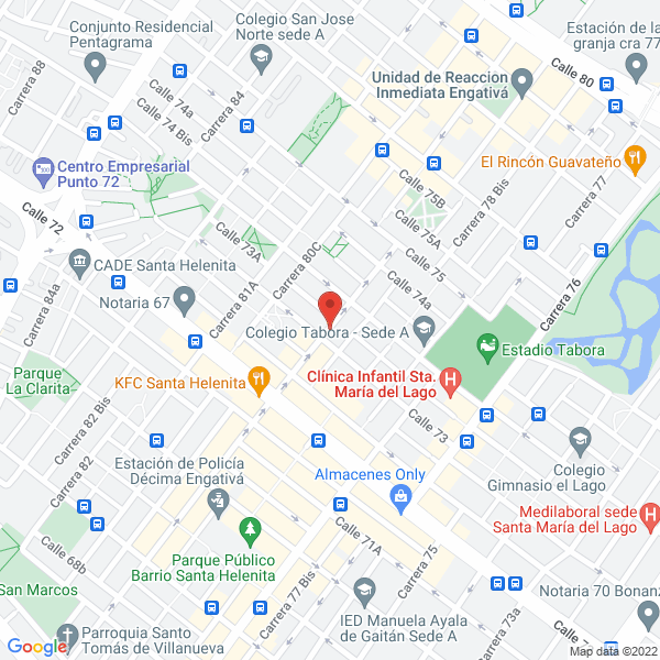 Mapa de Ferroelectricos Tabora