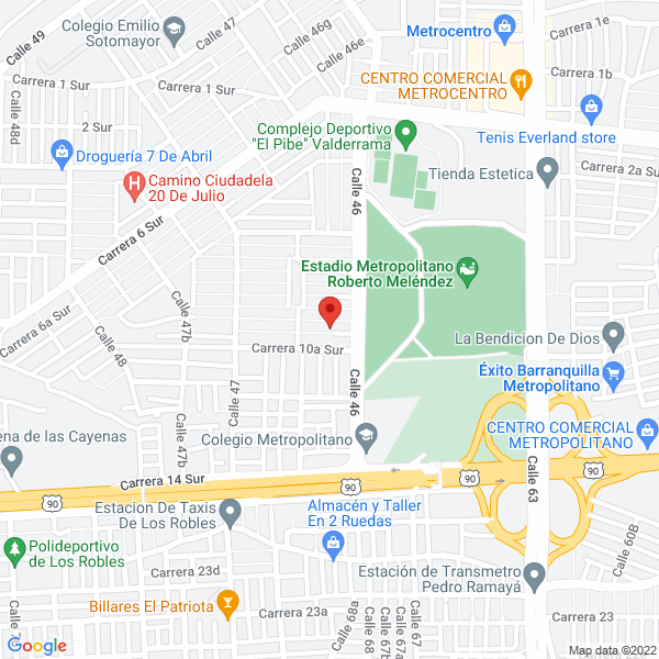 Map of Creaciones Keydana - Quiero Clientes