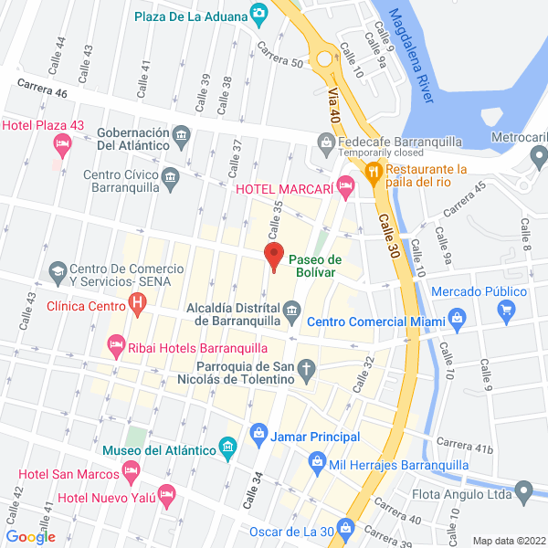 Map of D'Angel Store