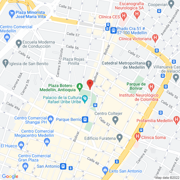 Mapa de Peluqueria Pley Boy