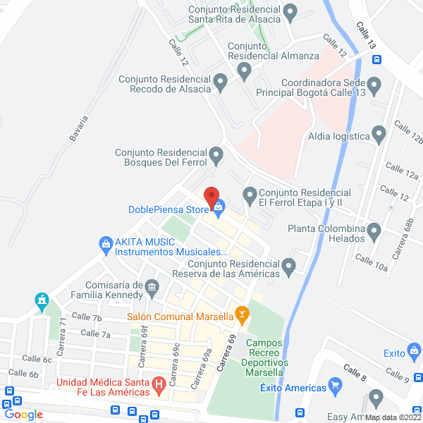 Mapa de D' Gloria Alta Peluquería