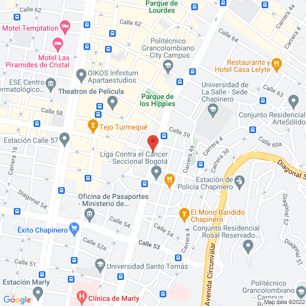 Mapa de Training And Consulting Systems Sas