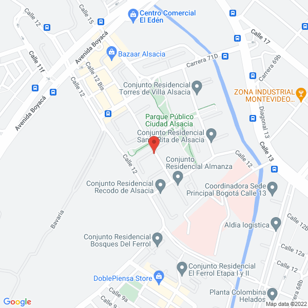 Mapa de Grupo Siboney