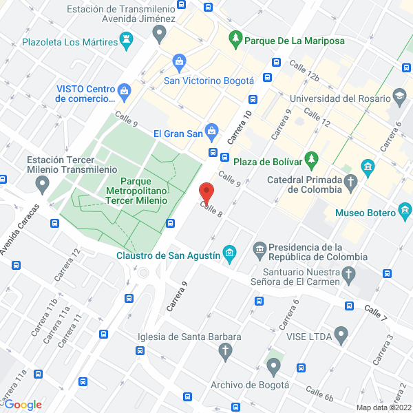 Mapa de Dulce Compañia