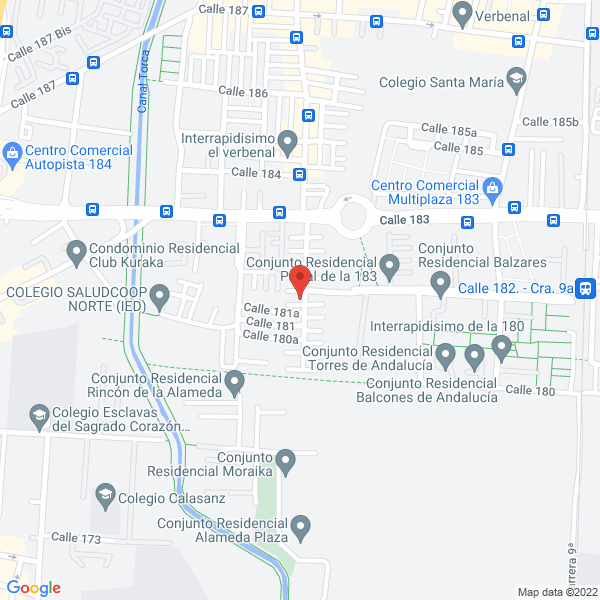 Mapa de Droguería Medika Norte