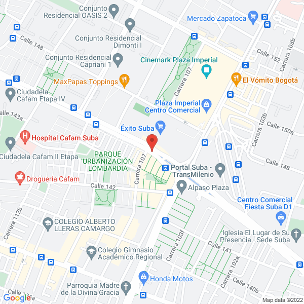 Mapa de Persianas Y Decoración Novotech