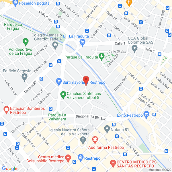 Mapa de Zapatillas Shoeland