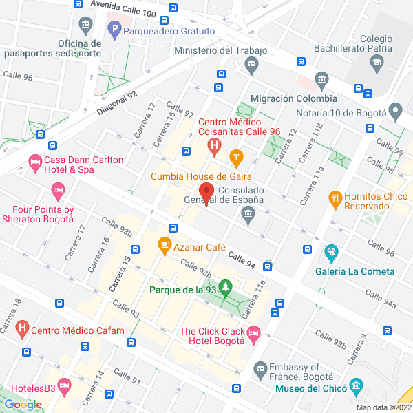 Mapa de Producciones Cientificas Ltda