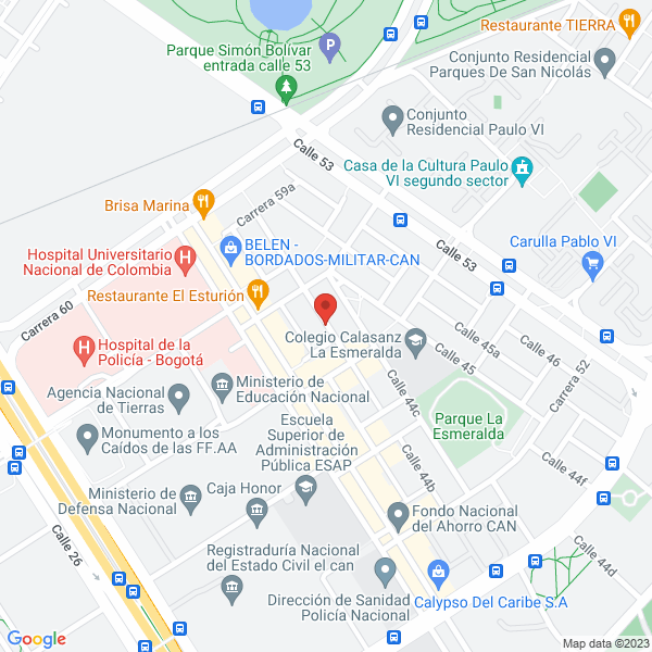 Mapa de Reserva Ventura S.A.S.