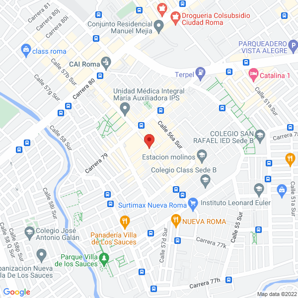 Mapa de Bolsos Y Variedades Sol Y Luna