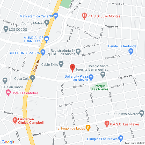 Map of Cerradura Segurity Cm S.A.S