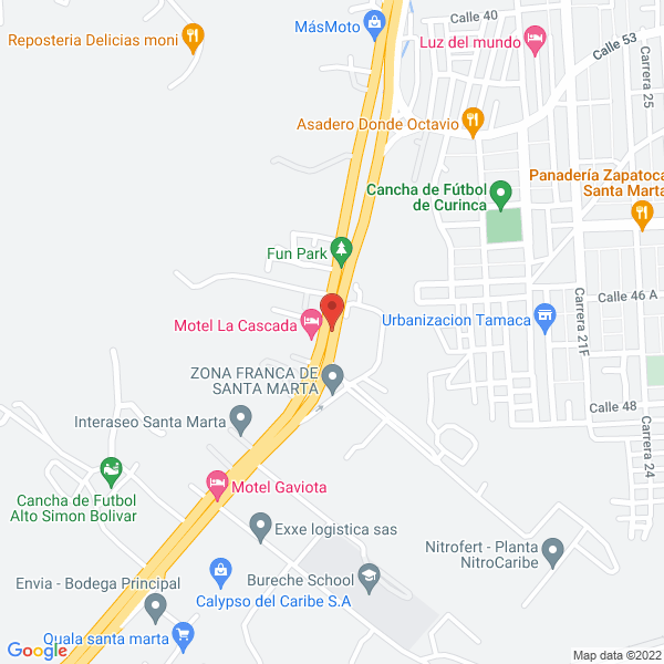 Map of Alumindustrial De Radiadores S.A.S