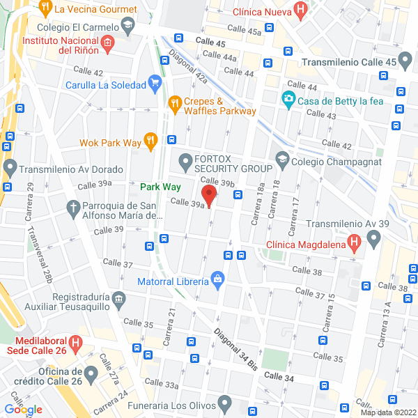 Mapa de Academia De Arte Y Decoración