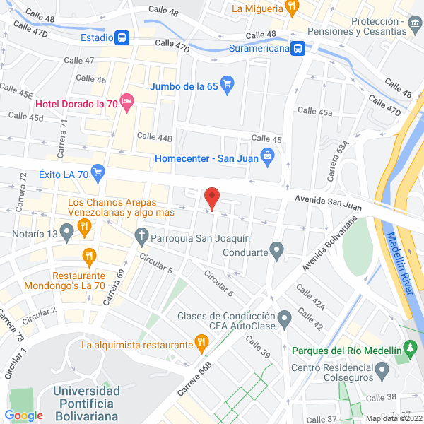 Mapa de Abc Prodein Lumen Dei