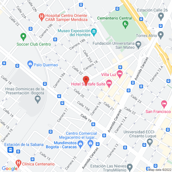 Mapa de Abastece Arta Cajas De Cartón