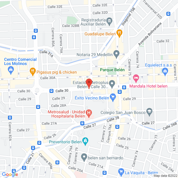 Mapa de Administraciones El Trebol