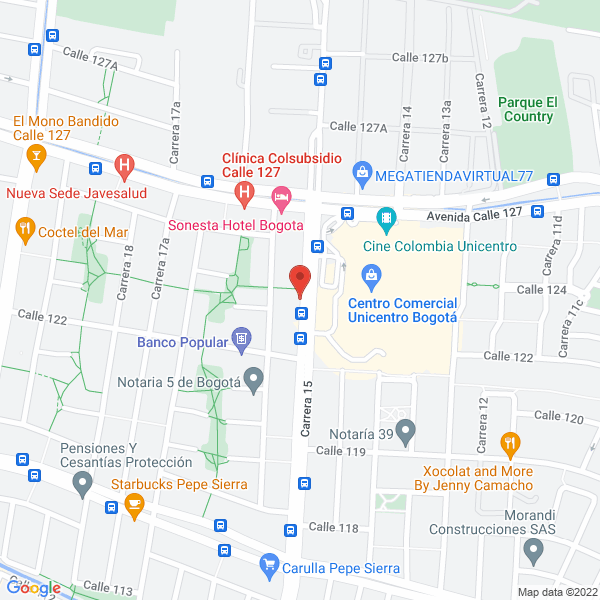 Mapa de Administraciones Taurus Ltda.