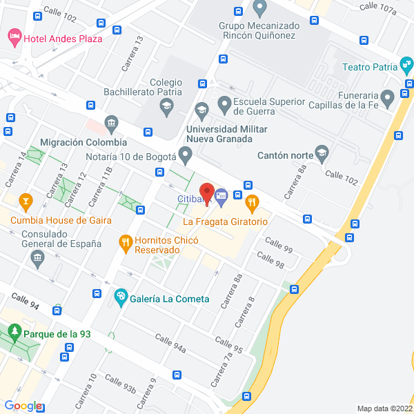 Mapa de Acecuma Constructores Ltda