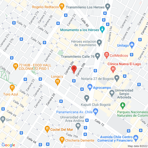 Mapa de Aceite Angelita Ltda