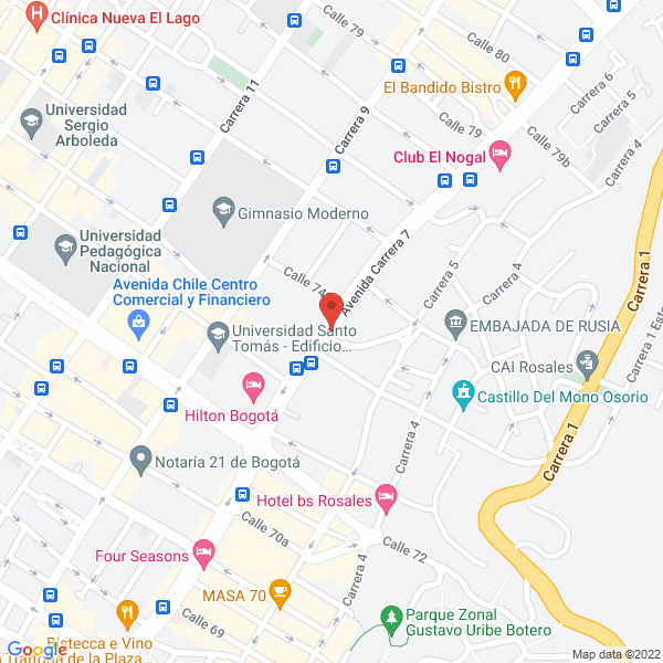 Mapa de Aciger Asociación Colombiana De Empresas Incineradoras Y Gestión