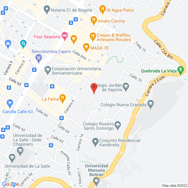 Mapa de Acua Rosen