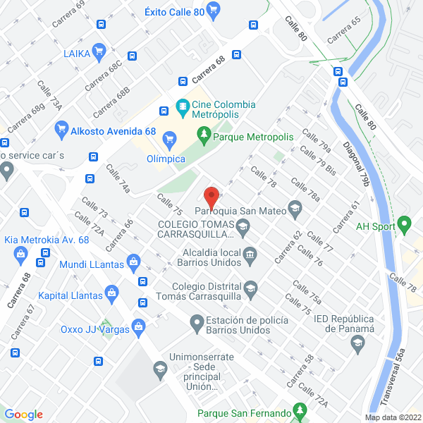 Mapa de Agencia De Diseño Do Sas
