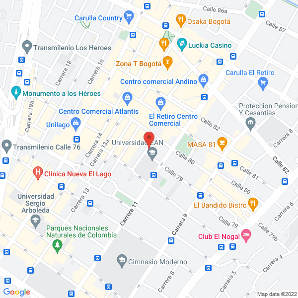 Mapa de Acser Asociados Ltda.