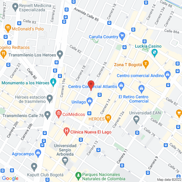 Mapa de Agora Construcciones