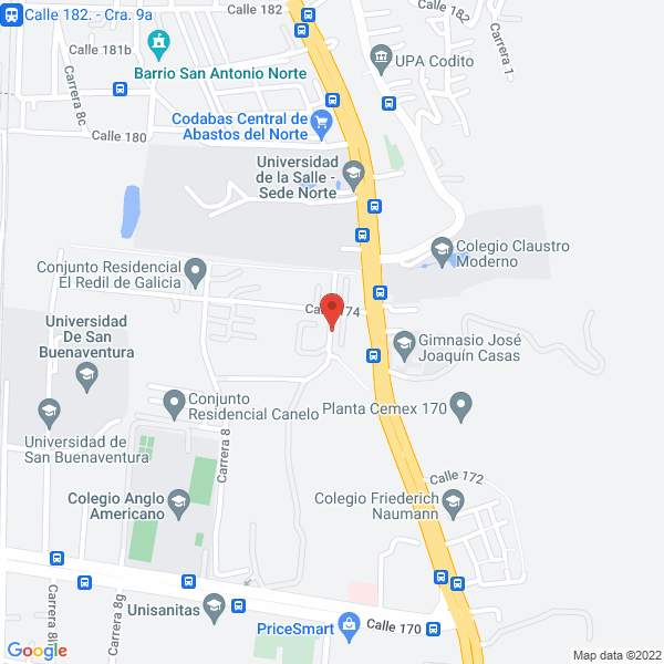 Mapa de Agremovil S.A.S.