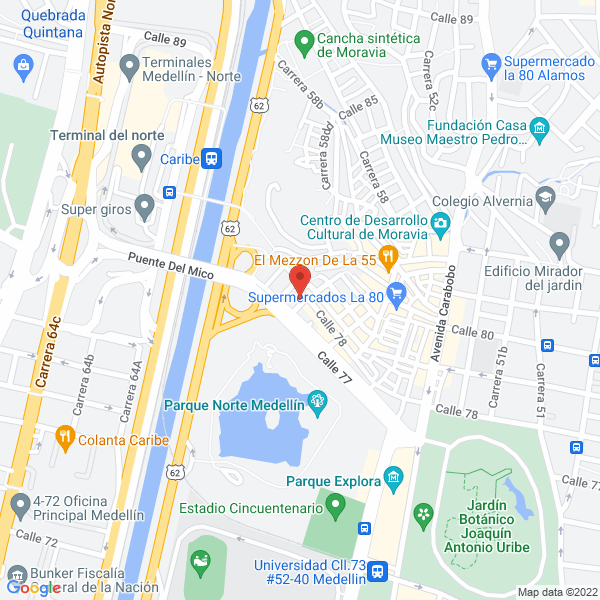 Mapa de Carniceria La 78