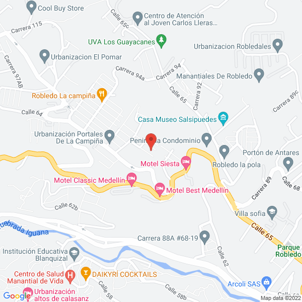 Mapa de Carnicos La Campiña S.A.S.
