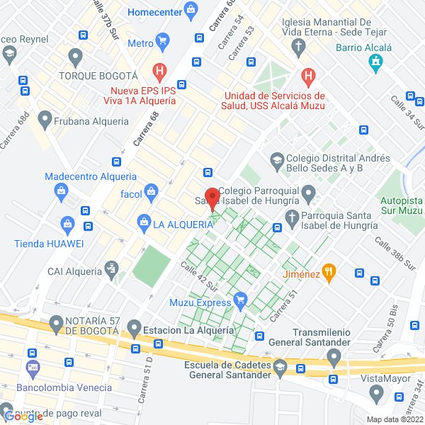 Mapa de Carpintería Vaquero González