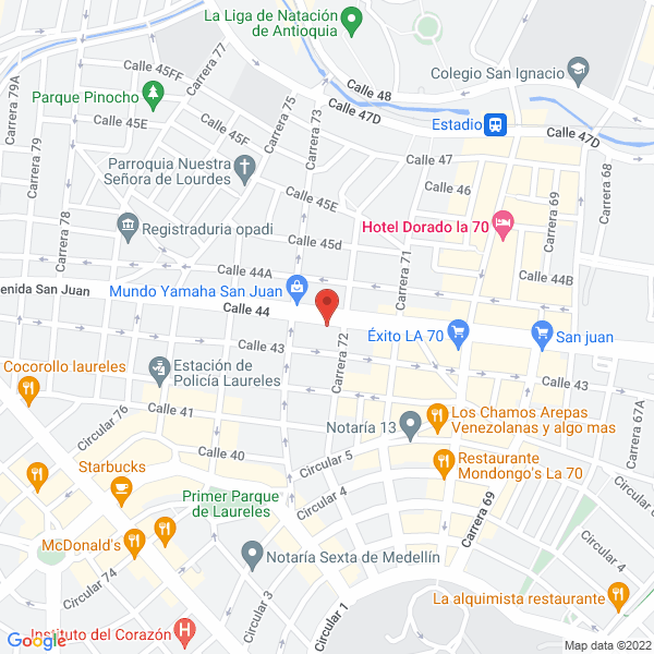 Mapa de Cascos Y Chalecos San Juan