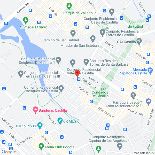 Mapa de Casual Sport