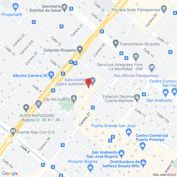 Mapa de Charles Collins